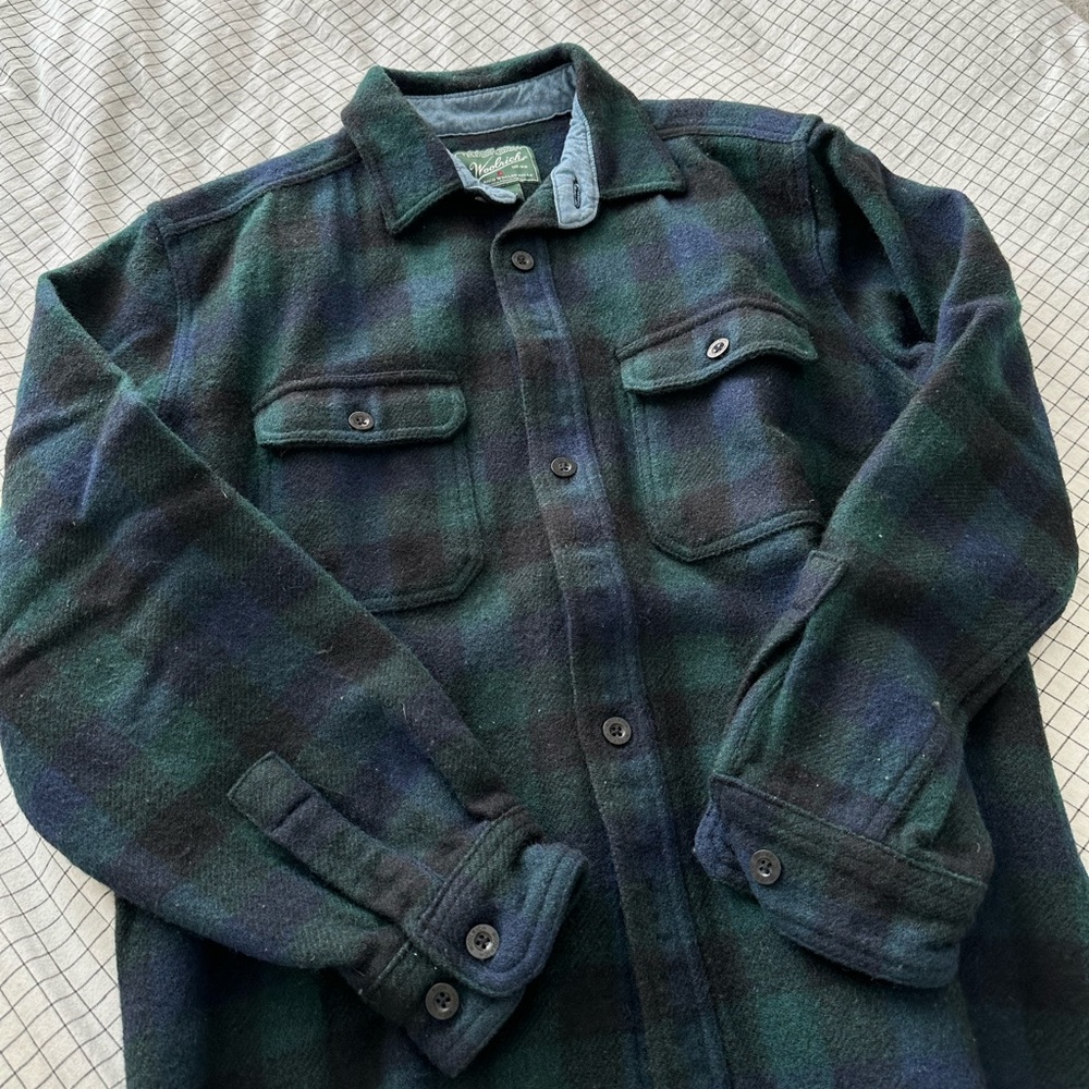 Woolrich Heavyweight Wool Blend Flannel